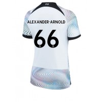 Liverpool Alexander-Arnold #66 Fotballklær Bortedrakt Dame 2022-23 Kortermet